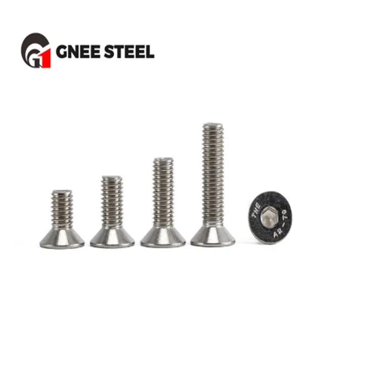 A2-70 A4-80 CSK ফ্ল্যাট হেড হেক্স সকেট বোল্ট