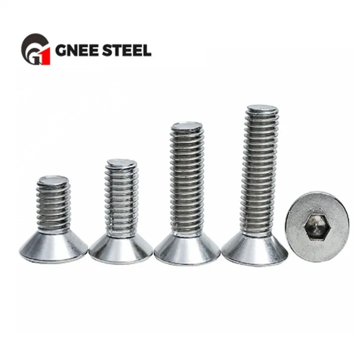 A2-70 A4-80 CSK Flat Head Hex Socket Bolts