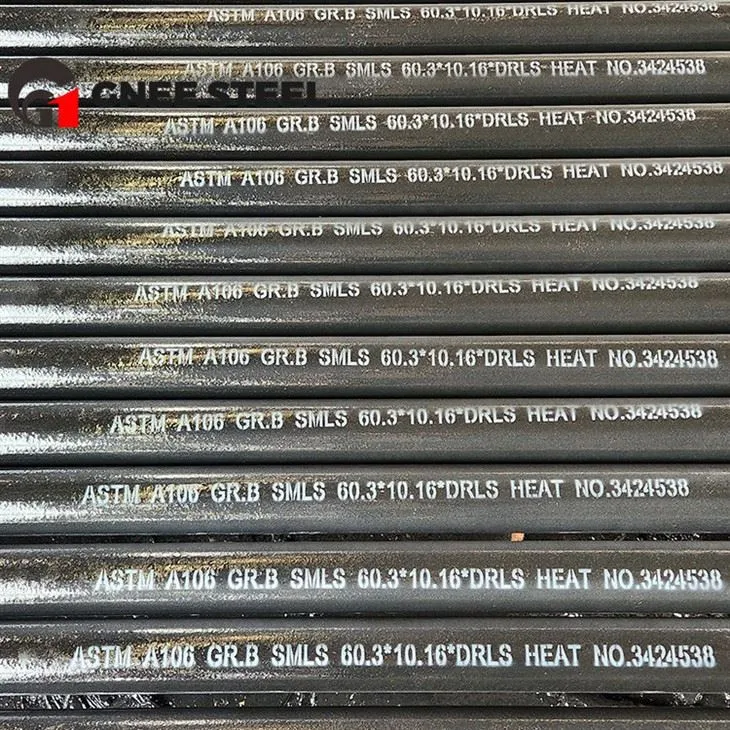 ASTM A106 গ্রেড বি বিজোড় চাপ পাইপ