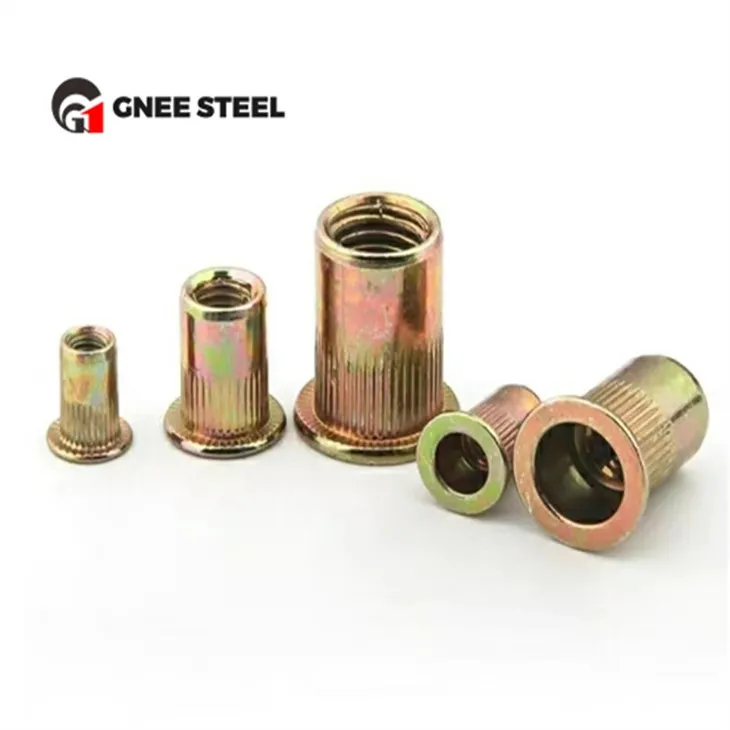 DIN7340 গ্যালভানাইজড স্টিল রিভেট বাদাম