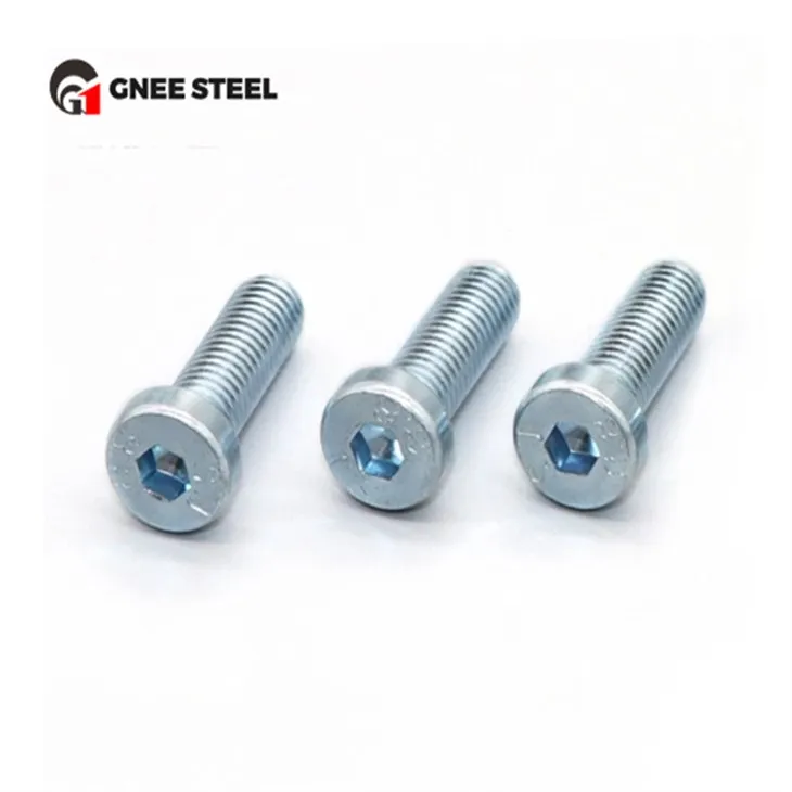 DIN7984 সাদা নীল গ্যালভানাইজড হেক্সাগন সকেট বোল্ট