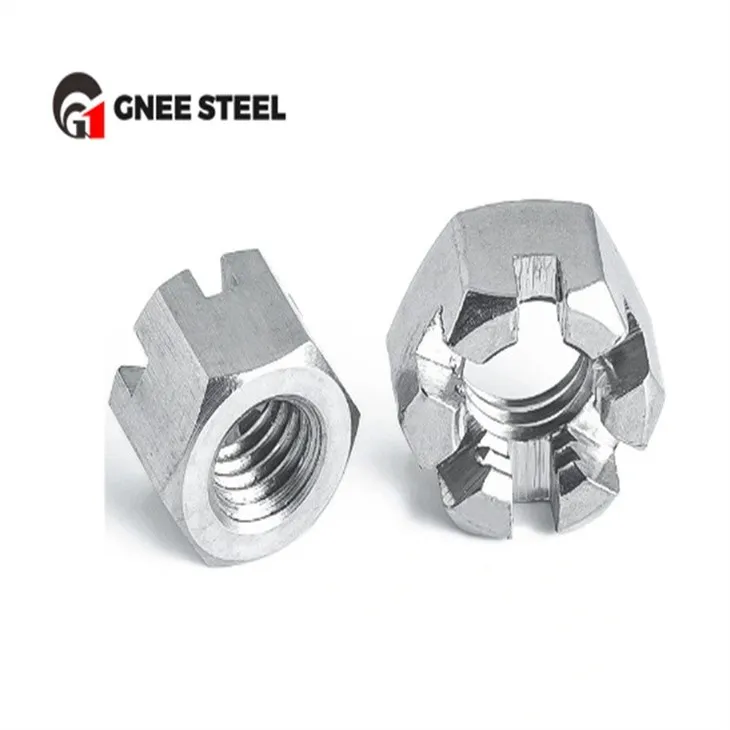 SS316 A4-80 Stainless Steel Castle Nuts